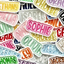 Personalised Embroidered Name