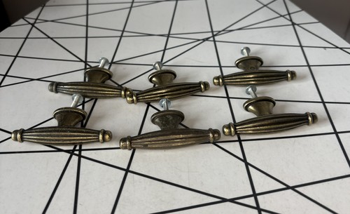Brushed metal knobs draw - metal, t-knobs