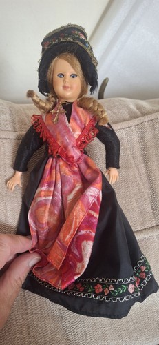 Vintage national costume - national, doll