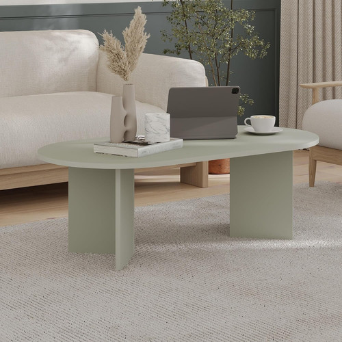 Coffee table large - large, oval