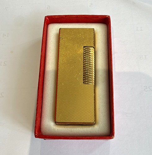Dunhill gold tone - dunhill, textured