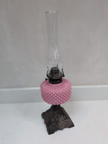 Antique victorian pink hobnail - antique,