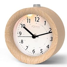 aboveClock Alarm Clock Bedside, No Ticking Bedside  Assorted Colour Names 