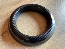 CARBON EFFECT GEAR STICK RING SURROUND COVER MINI F54 F55 F56 F57 F60 COOPER S