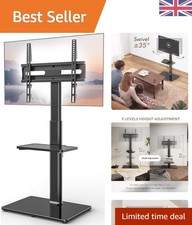 Stylish Black Alloy Steel TV