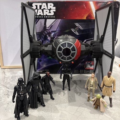 Star wars tie fighter with - star,