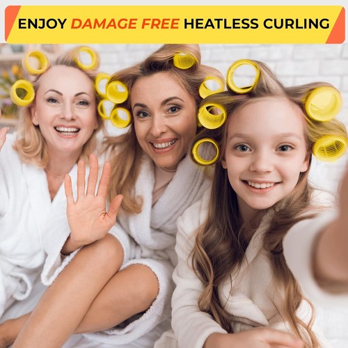 Hair rollers large with - 18,