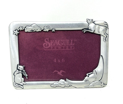 Seagull pewter picture - picture, frame