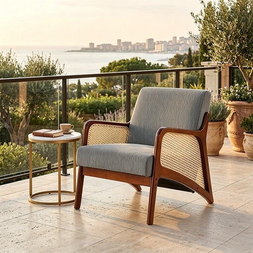 Mid century modern - mid-century, rattan