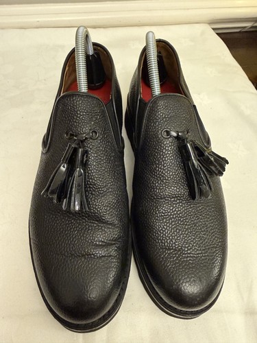 Grenson black grain leather - grain,