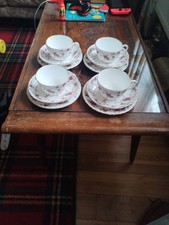 4x MINTON BONE CHINA TRIOS -