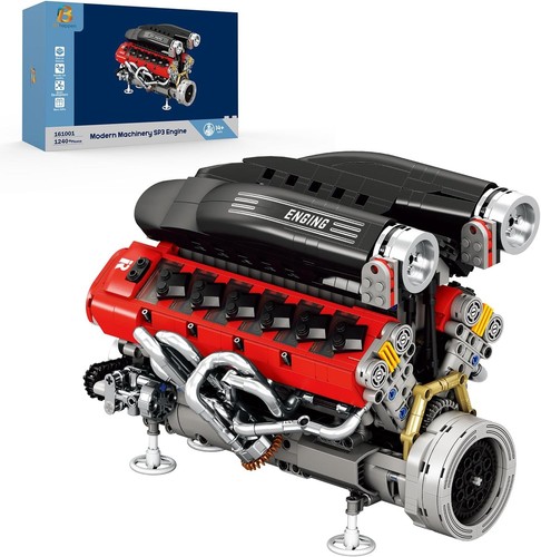 V12 engine building model - v12,