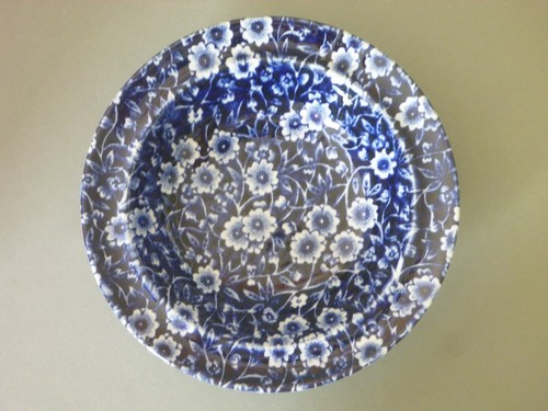 Burleigh blue calico rim - blue,