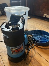 Clarke Hippo 5A Submersible Pump + Float Switch 1 1/4 Flood Pump Kit Layflat 10M