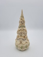 Jim Shore White Woodland Christmas O'Tannenbaum Tree "Festive Forest" 6004174