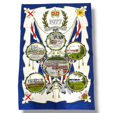 VTG Tea towel silver junilee