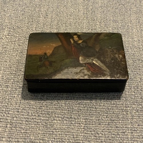 19th century lacquered wooden - 19th,