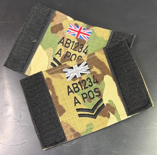 Virtus mtp vest badge zap - mtp,