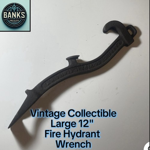 Vintage large fire - large, 12”fire