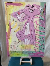 Hand-Painted Pink Panther