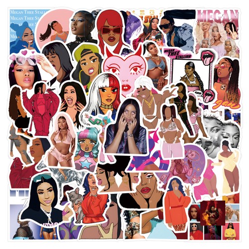 55pcs megan thee stallion - megan,