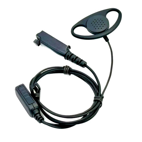 Shape earpiece with mic - with,