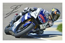 Jorge Lorenzo Signed A4 Photo