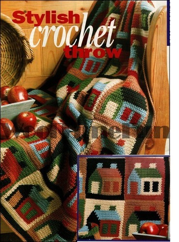 Crochet pattern log - crochet, cabin