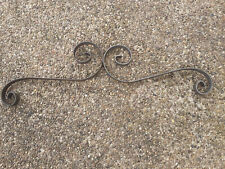 Wrought iron scrolls