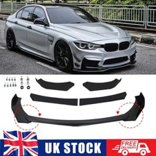 For BMW 3 Series E46 E90 E91 E93 F30 F31 Gloss Front Bumper Lip Splitter Spoiler