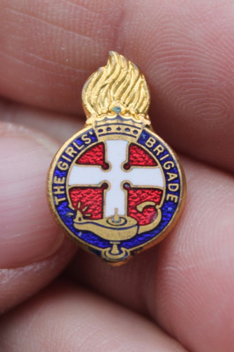 The girls brigade enamel lapel - girls,