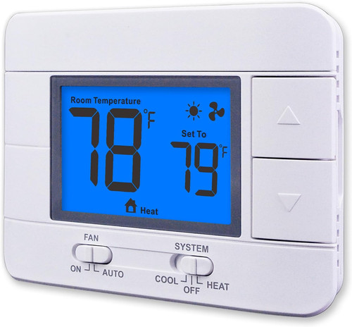 Non programmable thermostat - programmable,