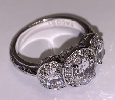 Tacori diamonique three stone - tacori,
