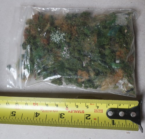 Model railway vegetation - model,