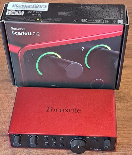 Focusrite scarlett 2i2 4th - focusrite,
