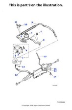 Jaguar genuine sealing - jaguar, ring