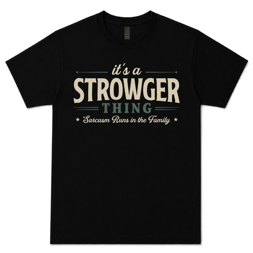 Strowger thing sarcasm - a,