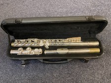 Stagg 77-FE Flute with Hard Carry Case Silver