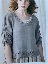 Knitting Pattern Chevron Hem