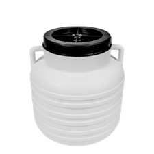 10L Plastic Barrel with Screw Lid for Food Storage Silage Pickling Sauerkraut