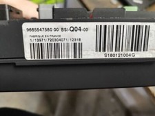 9665547580 fuse box PEUGEOT
