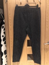 Ladies Papaya - Size 16 Black check Trousers T793