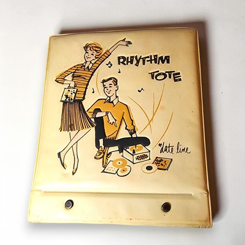 Vintage rpm record carrying - record,