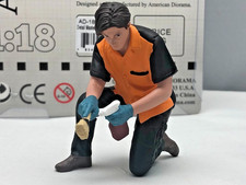 Wheel Clean Car Detailing Resin Model Figure Display 1/18 American Diorama 18601