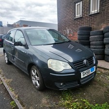 VW POLO 9N3 MK4 1.4TDI BNM BREAKING GEARBOX JHG 5SP MANUAL GREY LC7V 2008