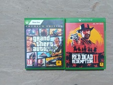 Grand Theft Auto V  5 GTA5 + Red Dead Redemption 2 RDR2 Xbox One Games 18+