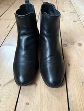 Ladies Schuh black leather