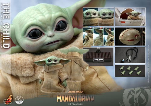 Hot toys grogu qs018 4 - hot, 1/4
