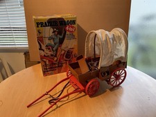 Vintage Marx Lone Ranger 4in1 Prairie Wagon Boxed
