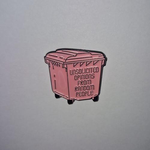 Enamel metal pin badge - metal,